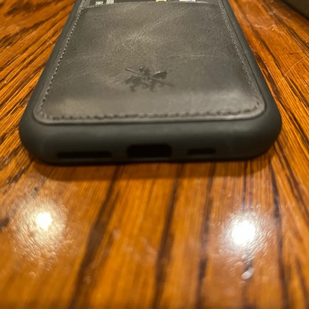 Black Leather Phone Case Venito Iphone 11 (5.8)